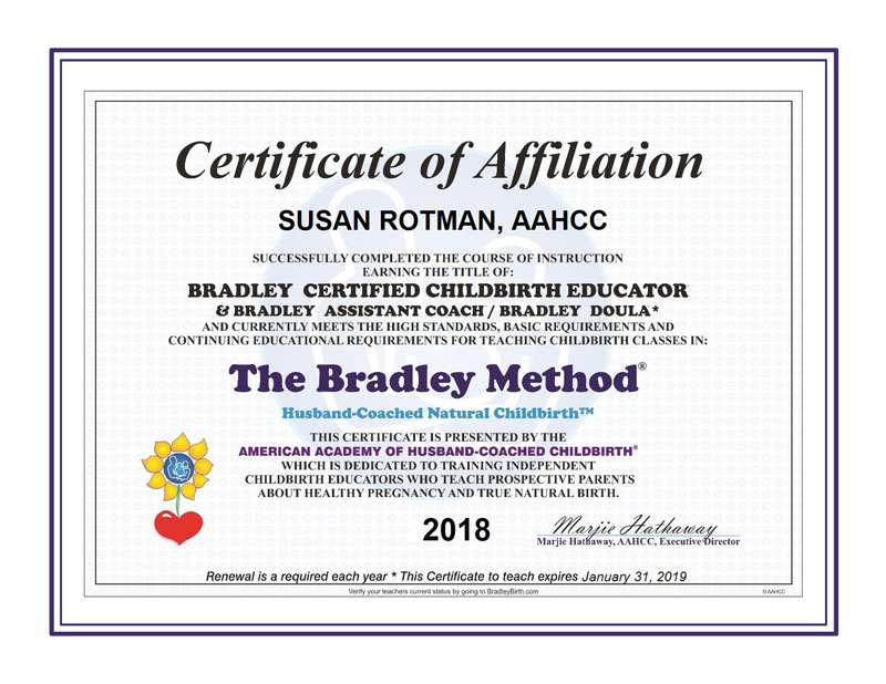 BradleyCertificate2018